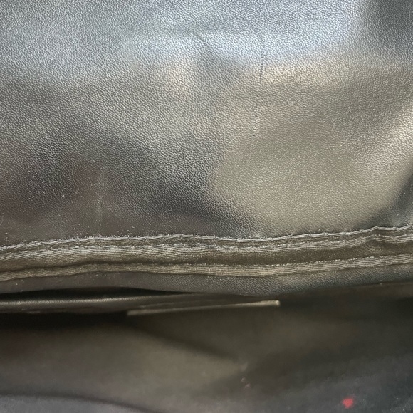 Zara quilted croc and leather shoulder bag - Picture 13 of 14